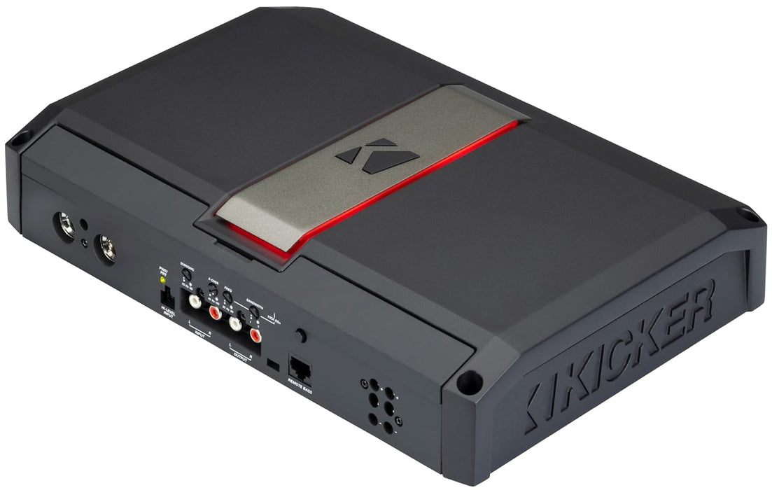 51LX30001 KICKER LX-Series 3000.1 Premium Mono Class D Car Audio Subwoofer Amplifier 3000W RMS 1 Ohm Stable