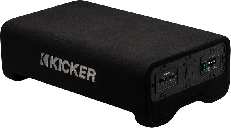 53PL7TDF10 KICKER Powered 10" L7T Subwoofer 500W RMS Powered Down Firing Loaded Enclosure