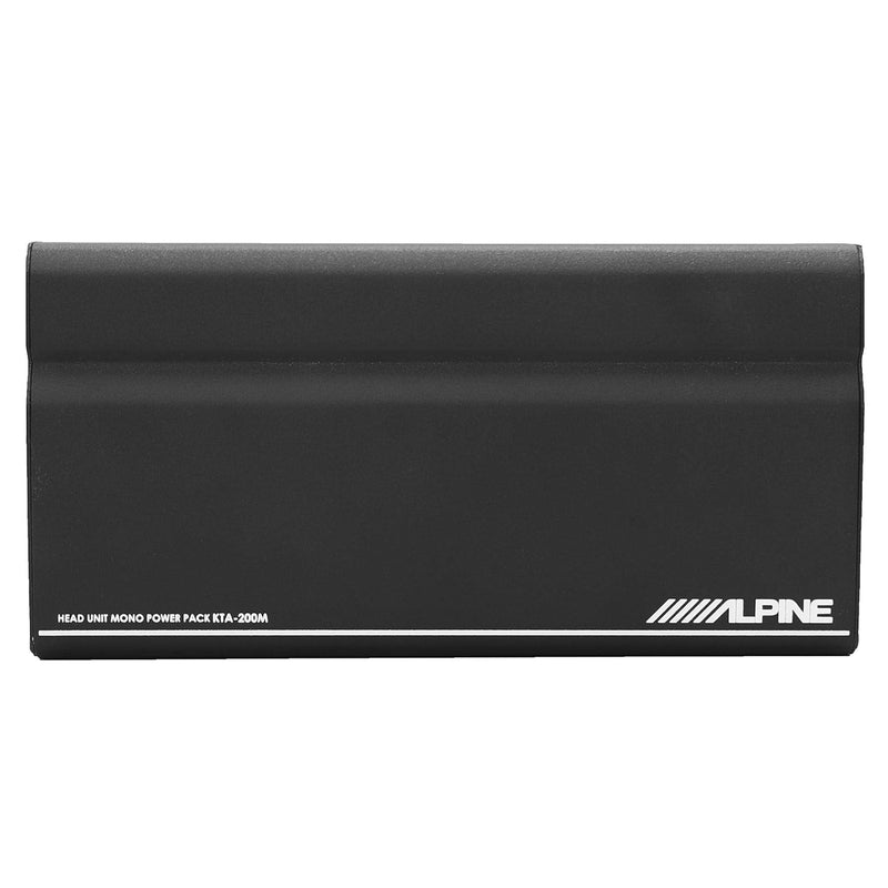 KTA-200M Alpine Power Pack Compact Mono Subwoofer Amplifier 200W RMS at 2-Ohm 400W Peak PowerStack