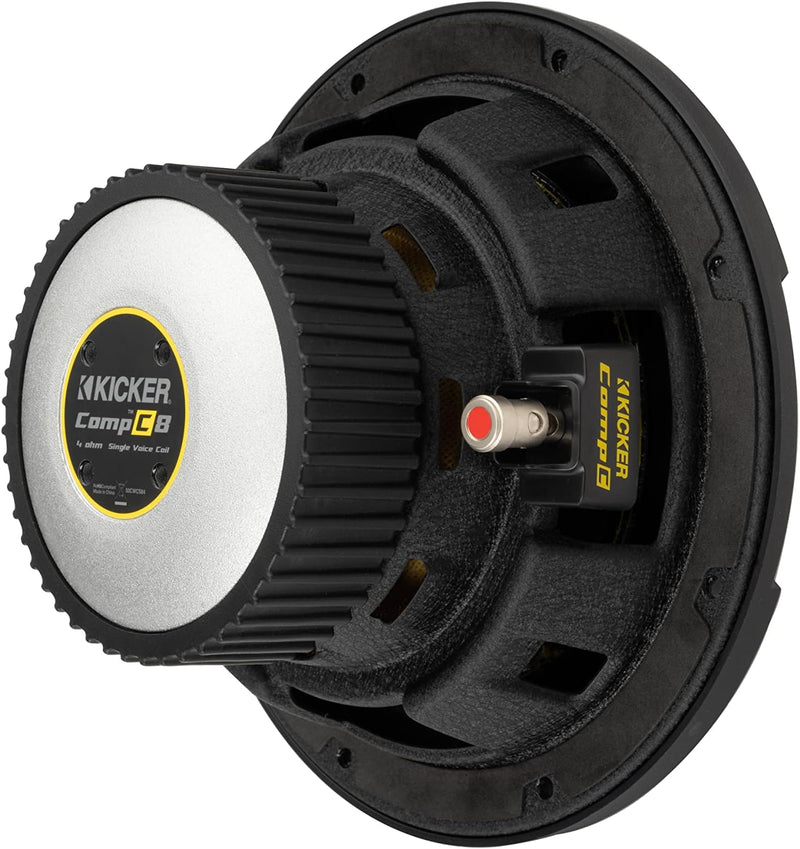 50CWCS84 KICKER 8" CompC Subwoofer Sub 200W RMS 4 Ohm SVC