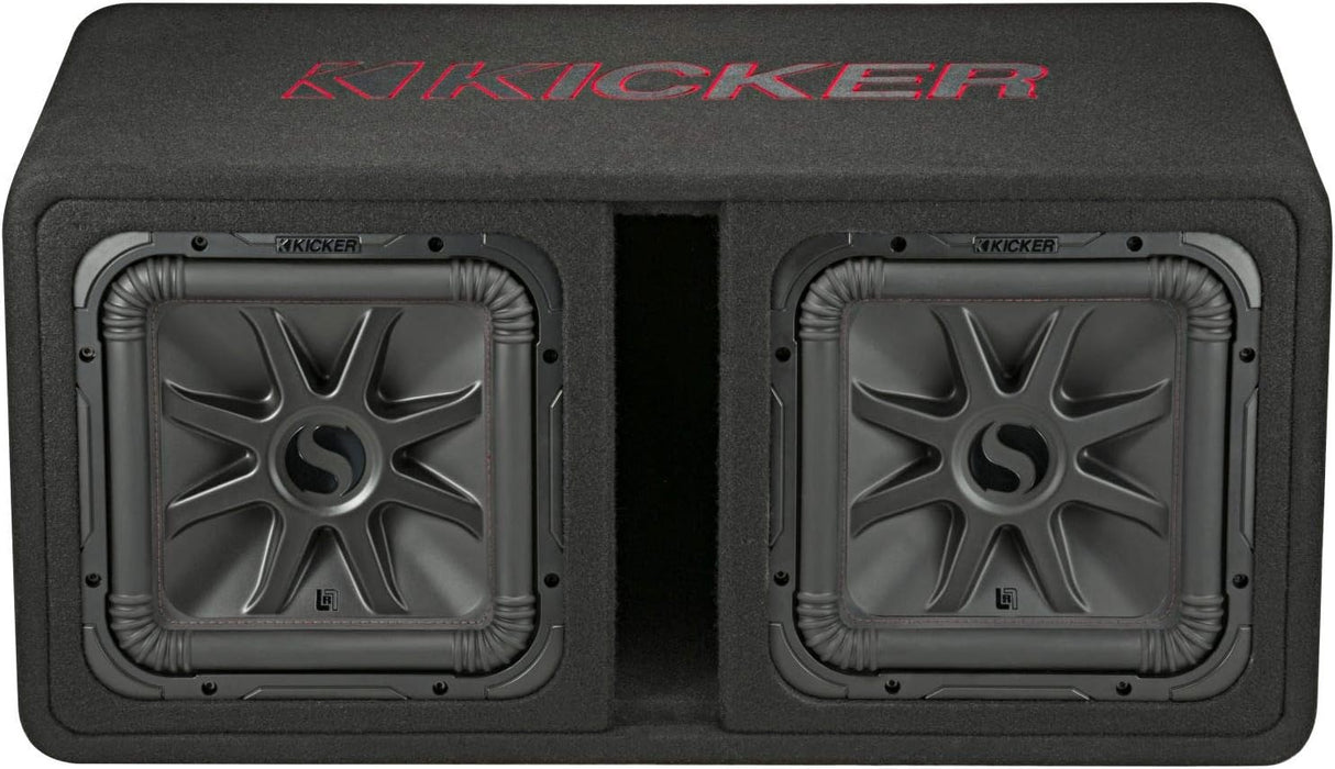 45DL7R122 KICKER 12" Solo-Baric L7R Subwoofer Dual Loaded Enclosure Ported 1200W RMS 2 Ohm