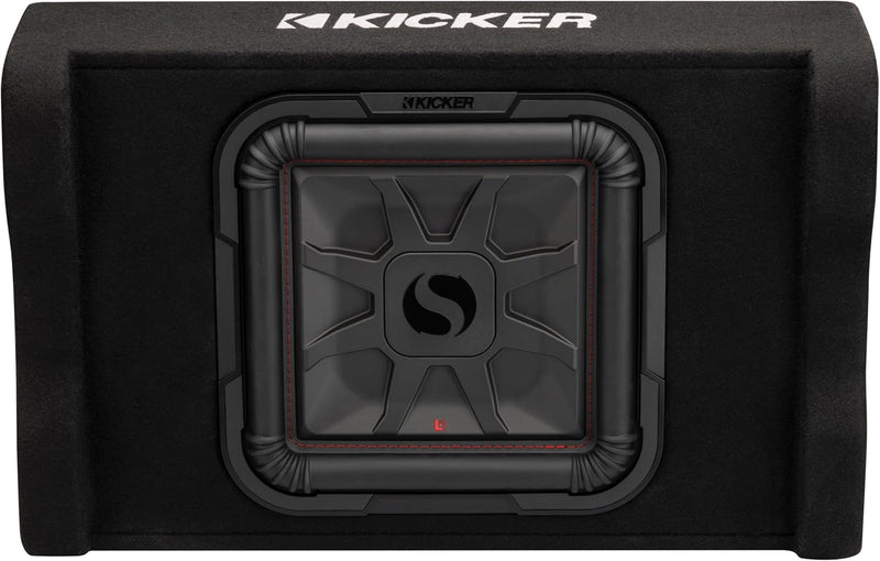 53PL7TDF10 KICKER Powered 10" L7T Subwoofer 500W RMS Powered Down Firing Loaded Enclosure