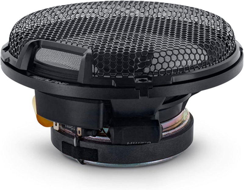 R2-S65 Alpine R-Series 6.5" 6 1/2 inch High-Resolution Coaxial 2-Way Speakers 100W RMS 4 Ohm Car Audio (Pair)