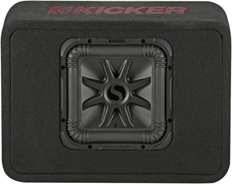 45TL7R102 KICKER 10" Solo-Baric L7R Subwoofer Single Truck Style Loaded Ported Enclosure 500W RMS 2 Ohm