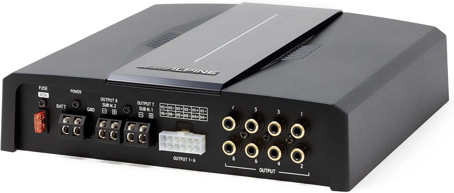 PXE-C80-88 Alpine OPTIM8 8-Channel Hi-Res Digital Sound Processor