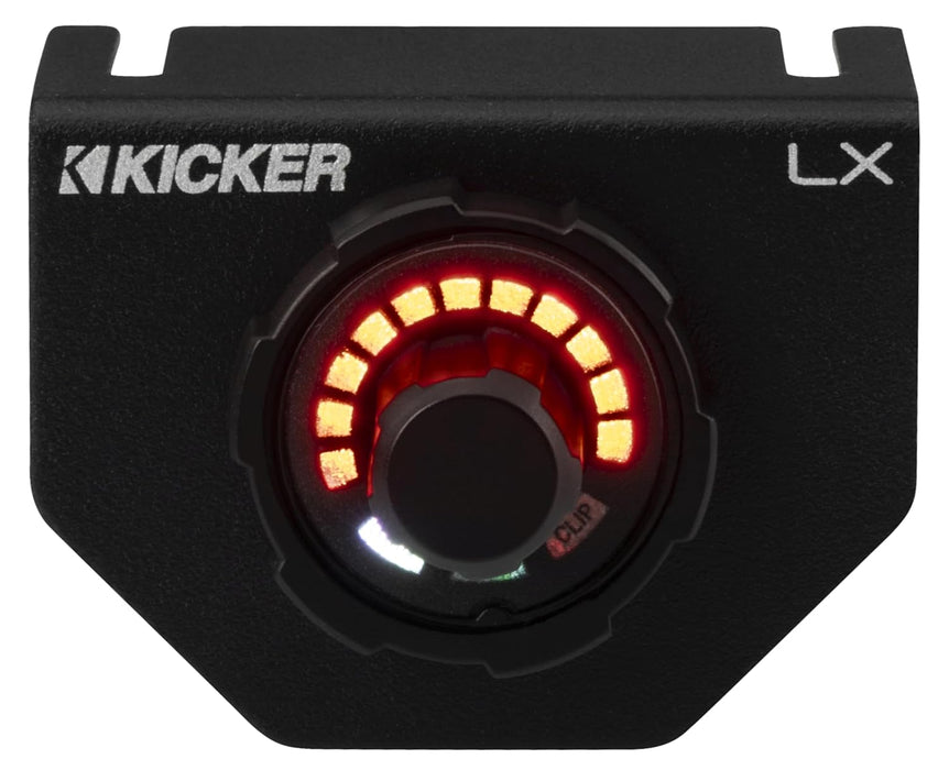 51LX12501 KICKER LX-Series 1250.1 Premium Mono Class D Car Audio Subwoofer Amplifier 1250W RMS 1 Ohm Stable