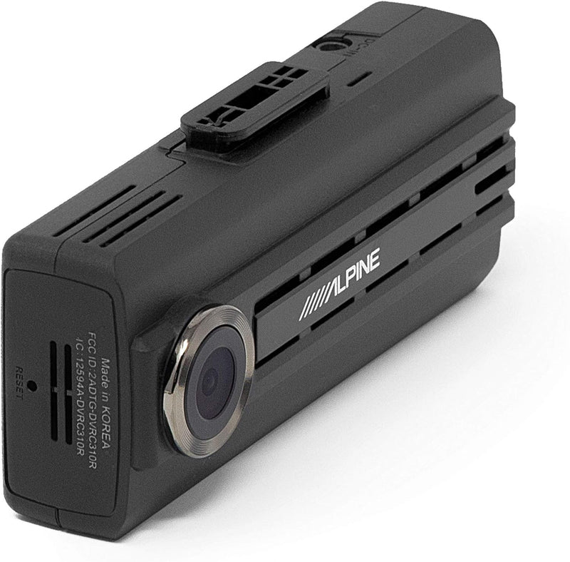 DVR-C310R Alpine Premium 1080P Dash Camera Bundle (Front & Rear) with Impact Recording
