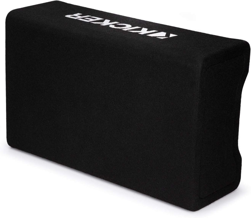 48CDF124 KICKER 12" Comp Subwoofer Single Loaded Down Firing Enclosure 150W RMS 4 Ohm