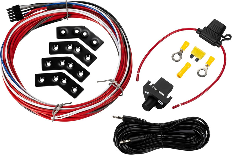 51HS12 KICKER Hideaway Series 12" Powered Subwoofer Compact Enclosure Wiring Harness & Bass Control Knob Included
