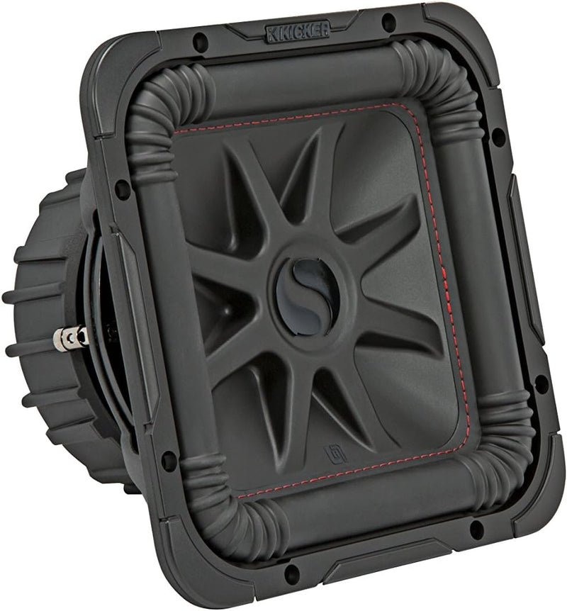 45L7R102 KICKER 10" L7R Solo-Baric Square Subwoofer Sub 500W RMS 2 Ohm DVC