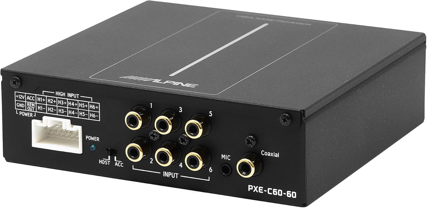 PXE-C60-60 Alpine OPTIM6 6-Channel Hi-Res Digital Sound Processor