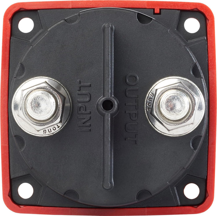 6006 Blue Sea Systems m-Series ON/OFF Battery Isolator Perko Switch (Red)