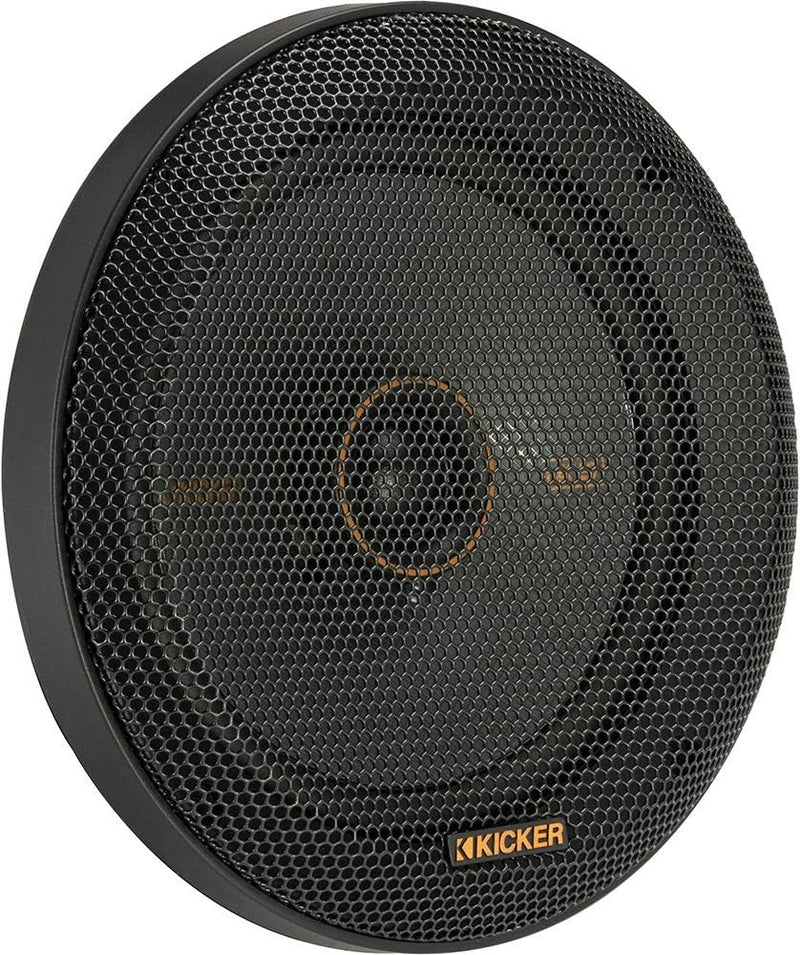 51KSC6504 KICKER KS Series 6.5" 6 1/2 Inch Coaxial 2 Way Speakers 100W RMS 4 Ohm Car Audio (Pair)