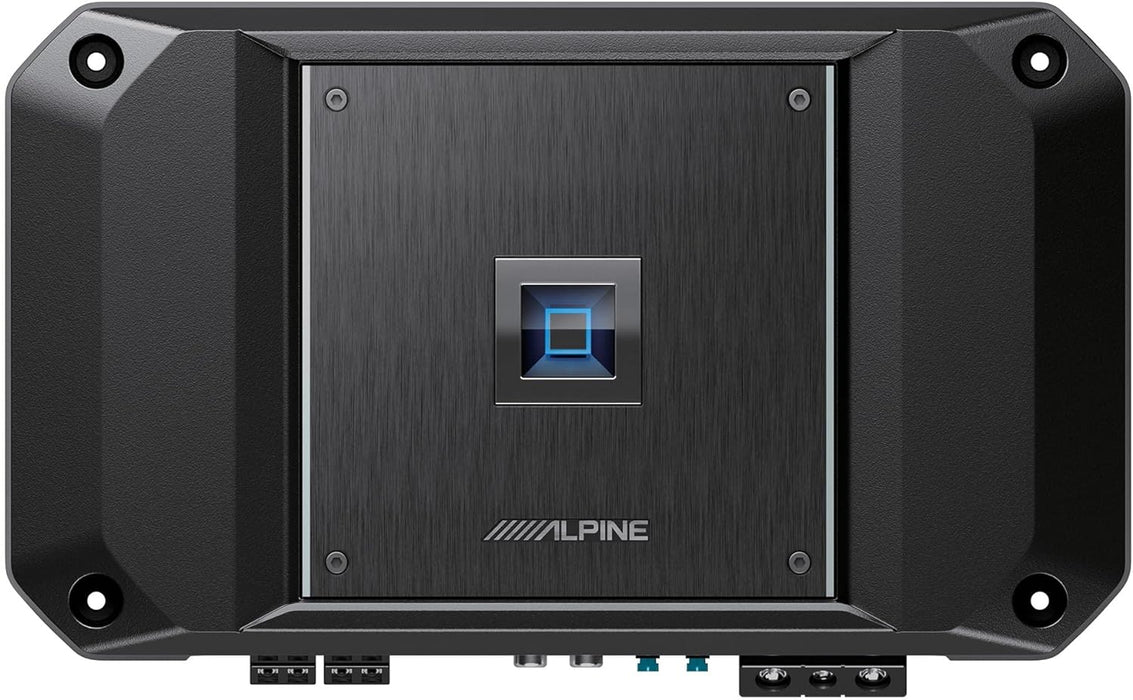 R2-A60F Alpine R-Series 4-Channel Amplifier, 100W x 4 at 4-Ohm, 150W x 4 at 2-Ohm 4ch Car Audio Amplifier Hi-Res Certified