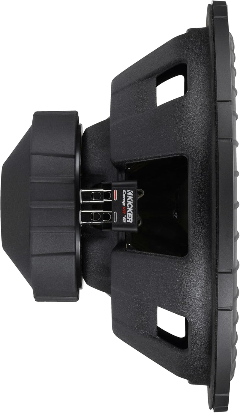52CVR124 KICKER 12" CompVR Subwoofer Sub 450W RMS 4 Ohm DVC