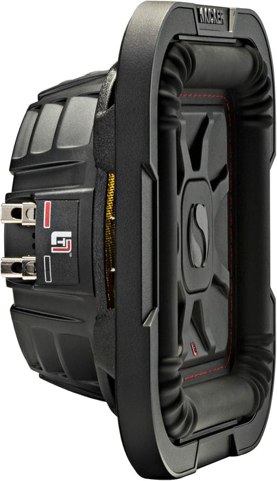 46L7T82 KICKER 8" L7T Thin Solo-Baric Square Subwoofer Sub 350W RMS 2 Ohm DVC