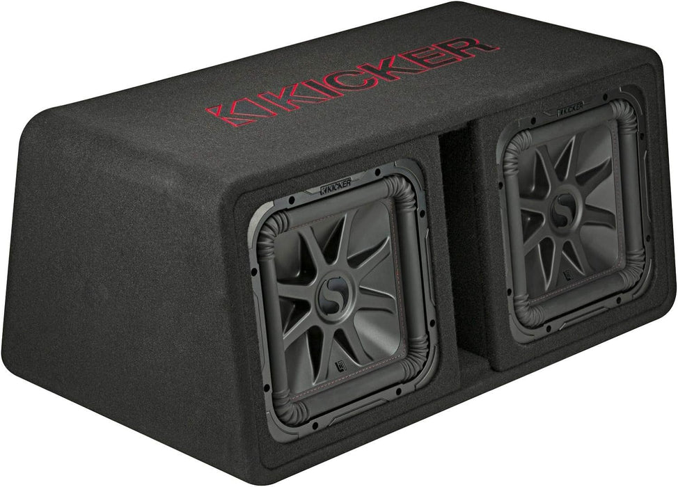 45DL7R122 KICKER 12" Solo-Baric L7R Subwoofer Dual Loaded Enclosure Ported 1200W RMS 2 Ohm