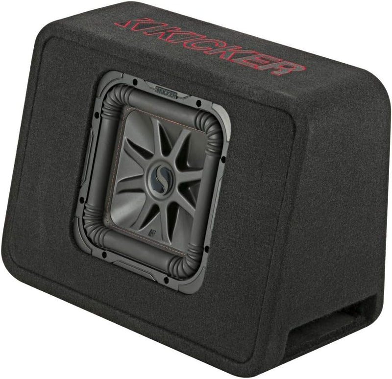 45TL7R102 KICKER 10" Solo-Baric L7R Subwoofer Single Truck Style Loaded Ported Enclosure 500W RMS 2 Ohm