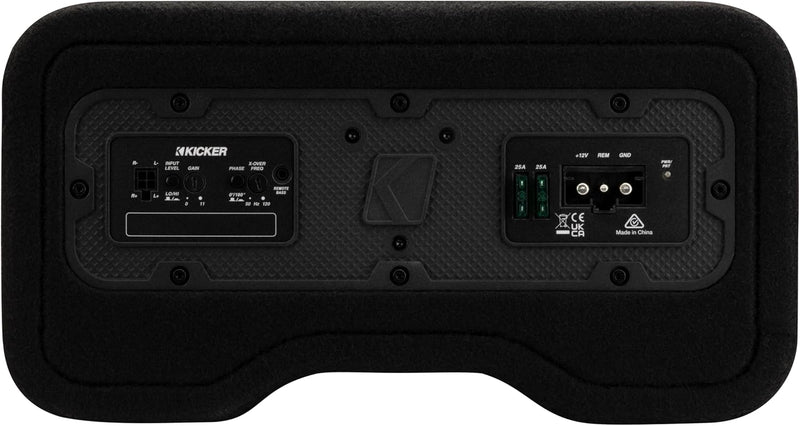 53PL7TDF12 KICKER Powered 12" L7T Subwoofer 600W RMS Powered Down Firing Loaded Enclosure