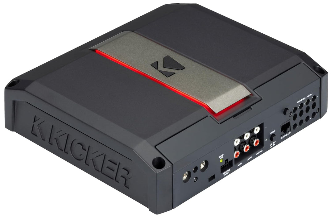 51LX5004 KICKER LX-Series 500.4 Premium 4-Channel Car Audio Amplifier 125Wx4 4 Ohm, 225Wx4 2 Ohm