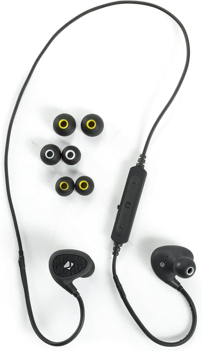 44EB400BTB KICKER EB400 Waterproof Bluetooth Earbuds (Black)