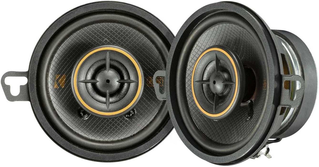 51KSC3504 KICKER KS Series 3.5" Inch Coaxial 2 Way Speakers 50W RMS 4 Ohm Car Audio (Pair)