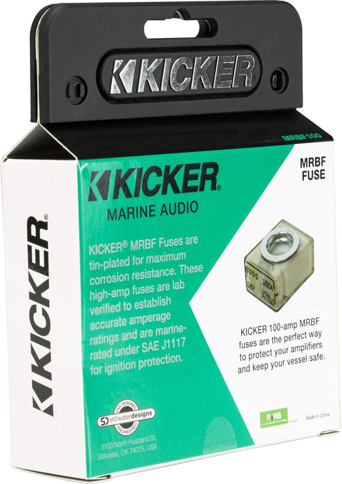 47MRBF100 KICKER MRBF Marine Fuse 100 Amp ABYC Compliant