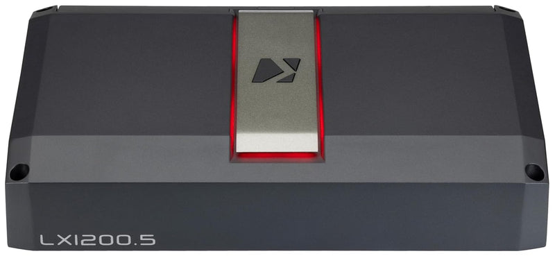 51LX12005 KICKER LX-Series 1200.5 Premium 5-Channel Car Audio Amplifier 125Wx4 4 Ohm, 175Wx4 2 Ohm + Mono 500W 2 Ohm, 700W 1 Ohm