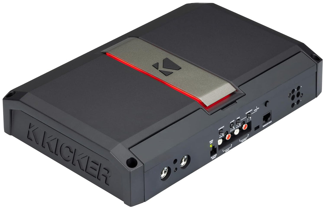 51LX30001 KICKER LX-Series 3000.1 Premium Mono Class D Car Audio Subwoofer Amplifier 3000W RMS 1 Ohm Stable