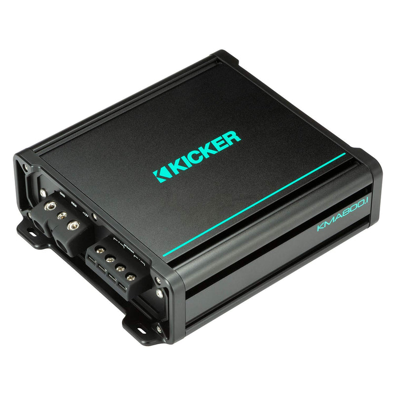 48KMA8001 KICKER KMA800.1  Marine Subwoofer Amplifier 800W RMS Mono Weather Resistant