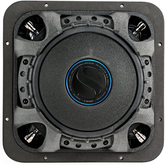 44L7S104 KICKER 10" L7S Solo-Baric Square Subwoofer Sub 600W RMS 4 Ohm DVC