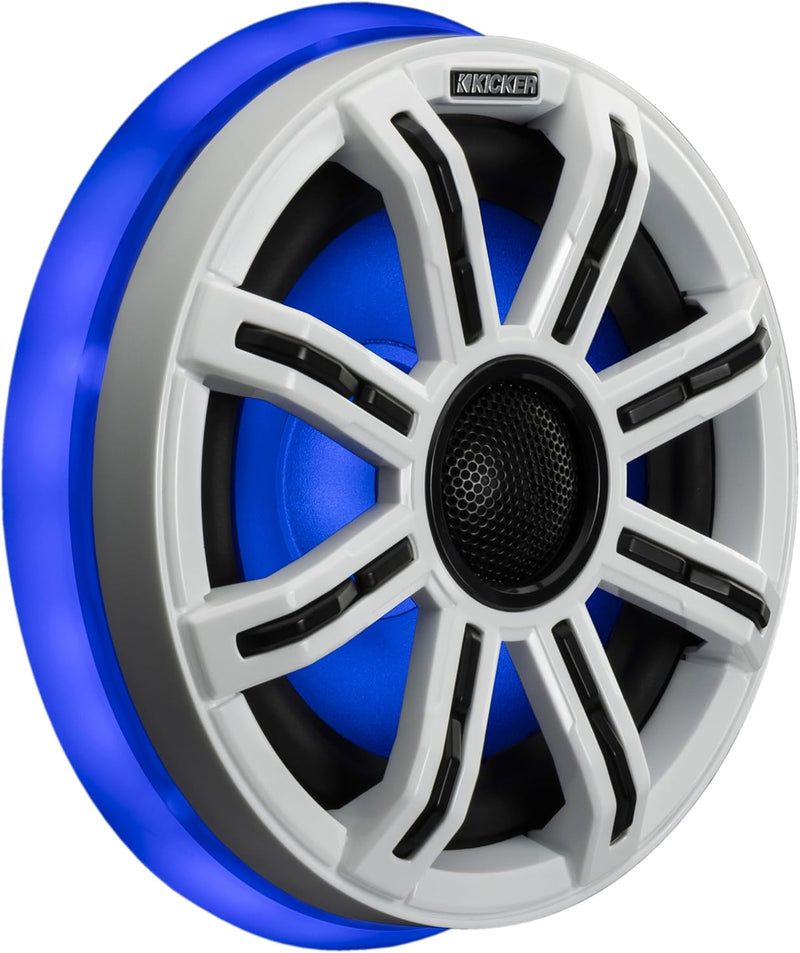51KLSR88 KICKER 8.8” to 8” RGB LED Adapter Ring For Marine Speakers (Pair)
