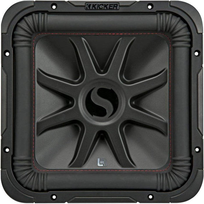 45L7R122 KICKER 12" L7R Solo-Baric Square Subwoofer Sub 600W RMS 2 Ohm DVC