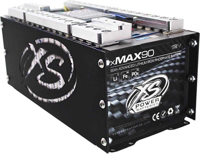 XMAX-90-DIY XS Power Battery xMAX 12 Volt Lithium PowerCell 20,000 Watts Max 90aH (360aH Equivalent)