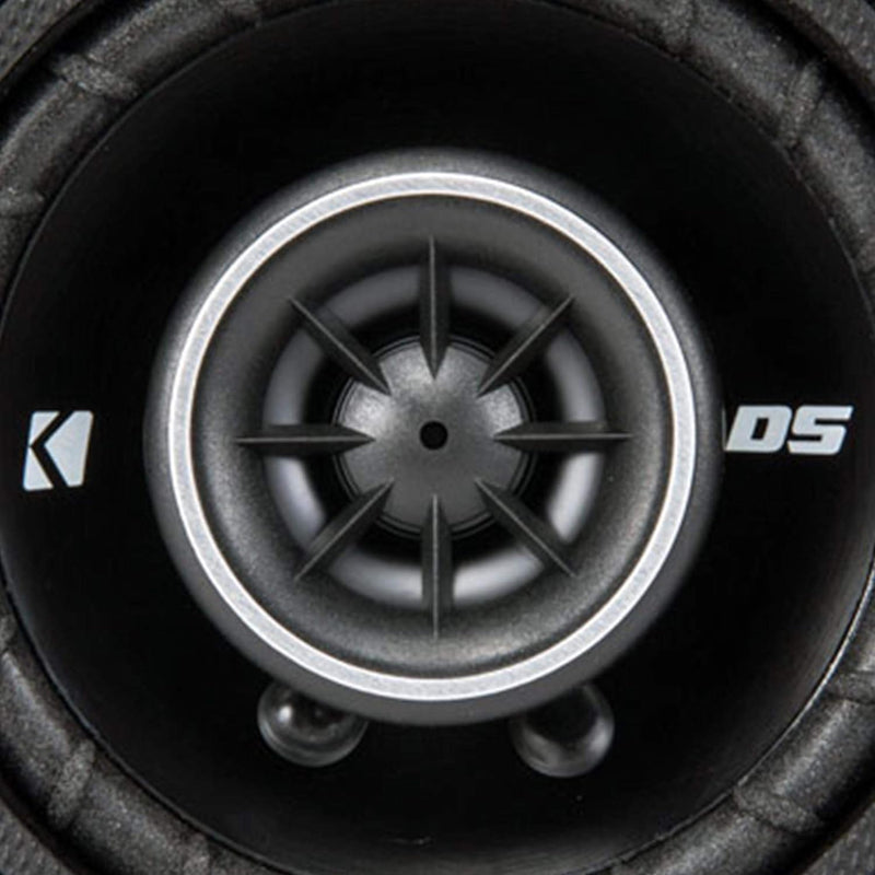 43DSC3504 KICKER DS Series 3.5" Inch Coaxial 2 Way Speakers Factory Upgrade 20W RMS 80W Peak 4 Ohm Car Audio (Pair)