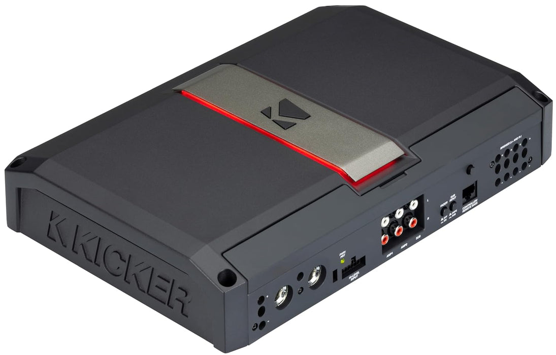 51LX12005 KICKER LX-Series 1200.5 Premium 5-Channel Car Audio Amplifier 125Wx4 4 Ohm, 175Wx4 2 Ohm + Mono 500W 2 Ohm, 700W 1 Ohm