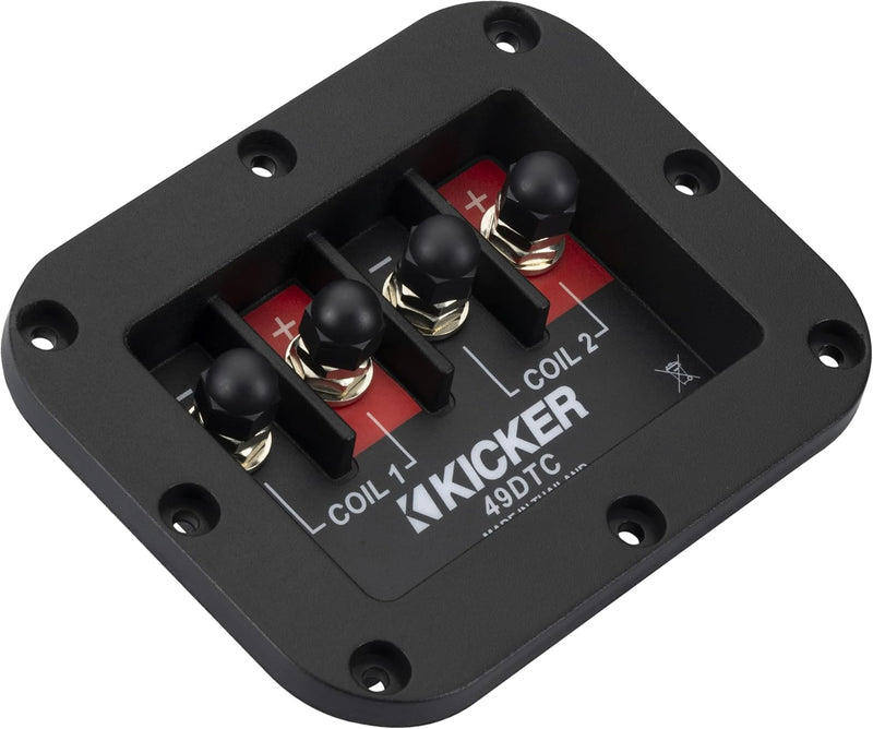 49DTC KICKER Dual Terminal Cup for High Powered Speaker Systems and Enclosures