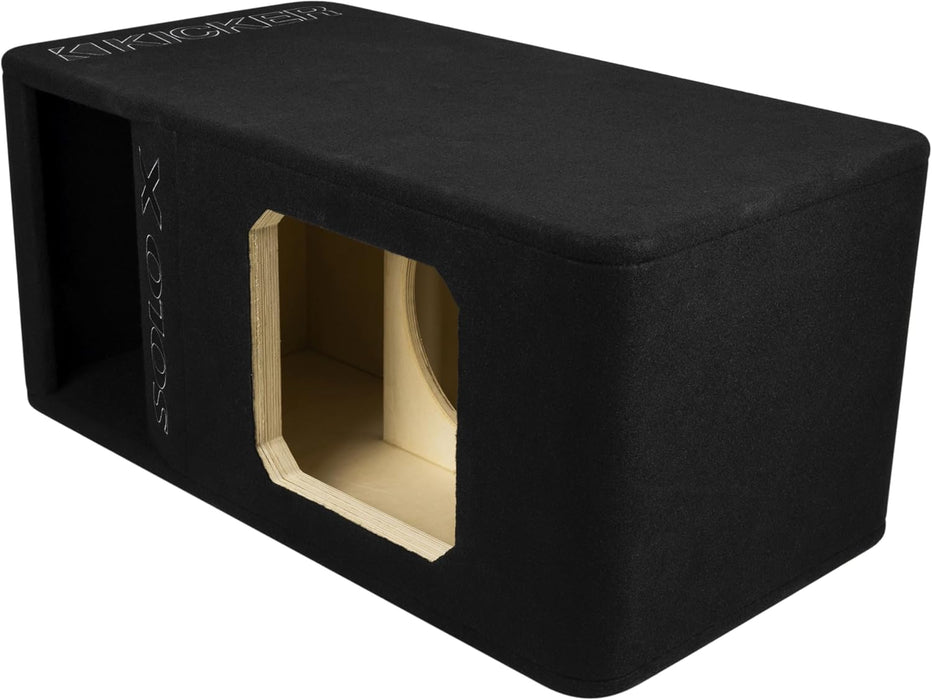 49VUL7X12 KICKER Solo-X 12" L7X Single Subwoofer Unloaded Enclosure Ported Box