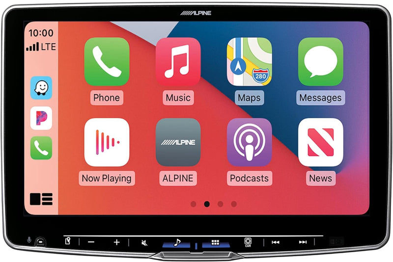iLX-F511 Alpine Halo11 Multimedia Receiver 11” Floating HD Touchscreen Display Hi-Res Audio Head Unit with Wireless CarPlay and Wireless Android Auto HDMI iDatalink Maestro