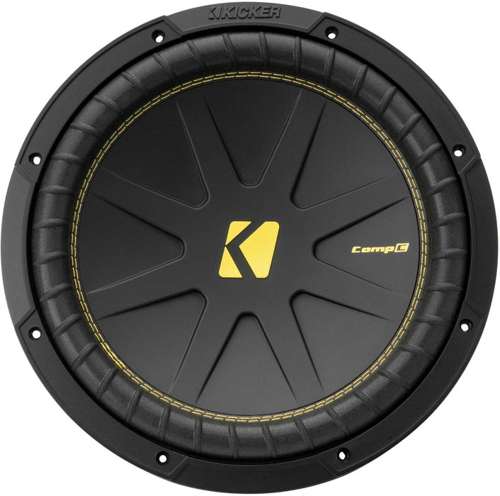 50CWCD124 KICKER 12" CompC Subwoofer Sub 300W RMS 4 Ohm DVC