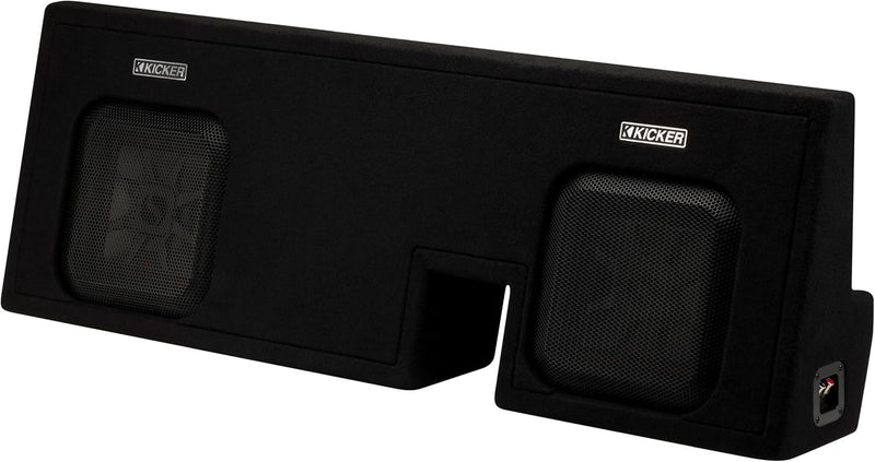 51KTDL7T102 KICKER Tacoma Truck Specific Dual 10" L7T Loaded Enclosure 1000W RMS 2 Ohm