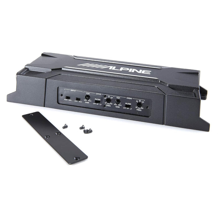 KTA-30FW Alpine 4-Channel Weather Resistant Power Pack Amplifier 75W RMS x 4, at 2 Or 4 Ohms