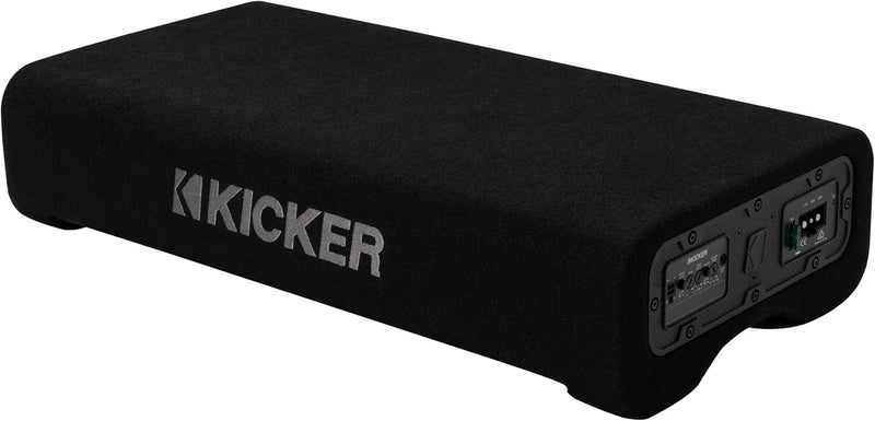 51PTRTP10 KICKER Powered 10" Subwoofer 400W RMS Powered Down Firing Loaded Enclosure