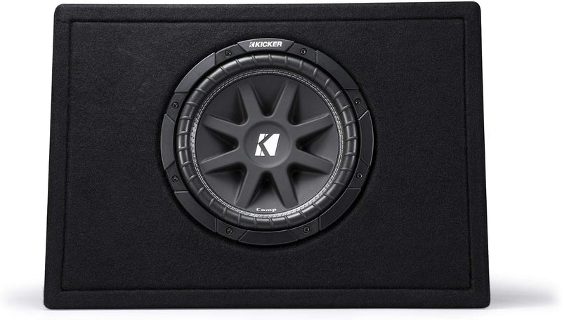 43TC104 KICKER 10" Comp Subwoofer Single Loaded Enclosure Ported 150W RMS 4 Ohm