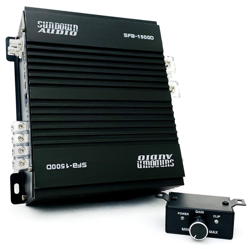 SFB-1500D Sundown Audio SFB Series 1500D Full Range Monoblock Amplifier 1500W RMS 1 OHM Stable