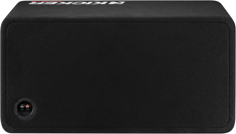 52DCVR122 KICKER 12" CompVR Subwoofer Dual Loaded Enclosure Ported 900W RMS 2 Ohm