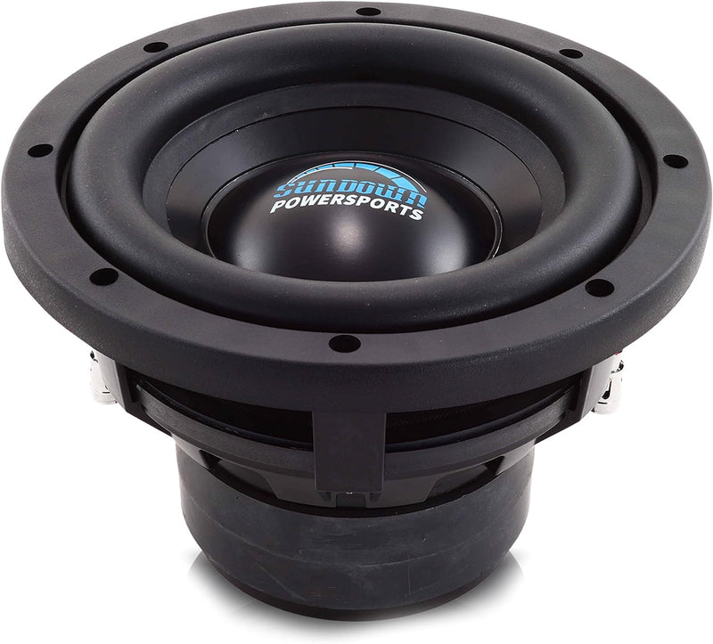 PS-PSE8 Sundown Audio 8" inch Powersports Subwoofer Sub 250W RMS for Polaris Motorcycle ATV UTV RZR (4 Ohm DVC)