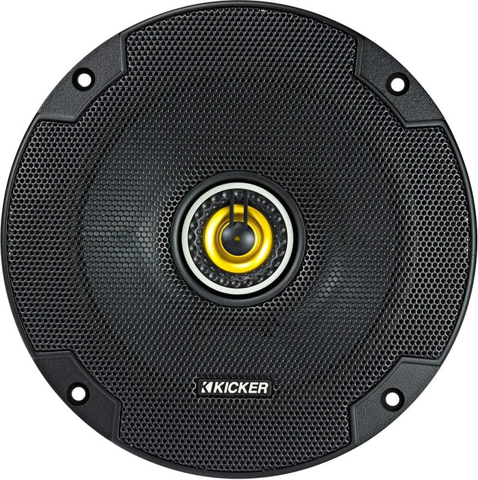KICKER CS Series 6.5" 2-Way Coaxial Car 4 Speaker Bundle – 46CSC654 (2 Pairs) – 100W RMS / 300W Peak 4-Ohm