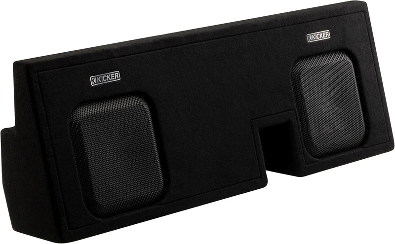 51KTDL7T102 KICKER Tacoma Truck Specific Dual 10" L7T Loaded Enclosure 1000W RMS 2 Ohm