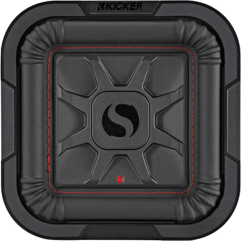 46L7T82 KICKER 8" L7T Thin Solo-Baric Square Subwoofer Sub 350W RMS 2 Ohm DVC